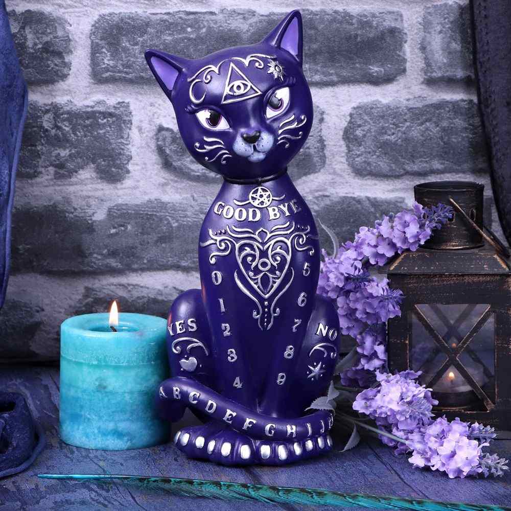 Nemesis Now - Mystic Kitty Figurine - Violet